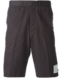 Thom Browne Logo Patch Shorts