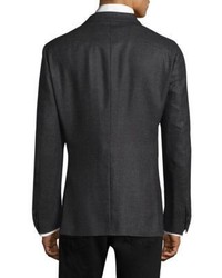 Etro Birdseye Silk Wool Sportcoat
