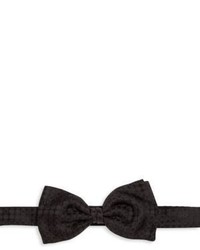 Charcoal Silk Bow-tie