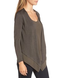 Nic+Zoe Paired Up Silk Blend Cardigan