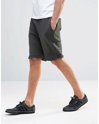 Siksilk Jersey Shorts With Raw Edge