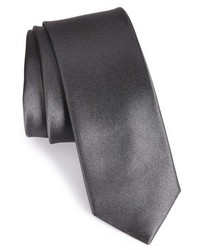 The Tie Bar Solid Silk Skinny Tie