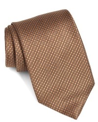 David Donahue Solid Silk Tie