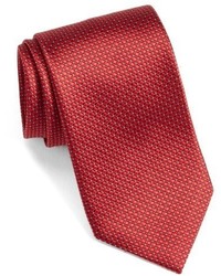 David Donahue Solid Silk Tie