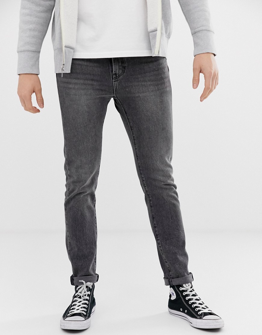 Levi's 510 Skinny Fit Standard Rise Jeans In Luther 4 Way Washed Grey, $54 | Asos Lookastic