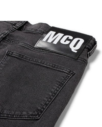 McQ Alexander Ueen Swallow Skinny Fit Stretch Denim Jeans