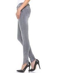 Anine Bing Double Zip Skinny Jeans