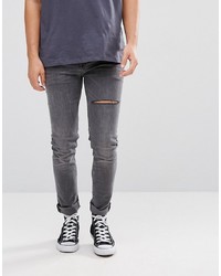 ASOS DESIGN Asos Skinny Jeans In Washed Black