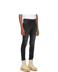 R13 Black Cooper Drop Jeans