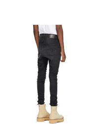 R13 Black Cooper Drop Jeans