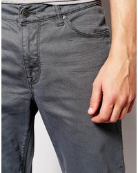 Asos Brand Skinny Jeans In Gray
