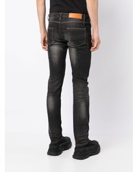 Private Stock Distressed Finish Skinny Jeans