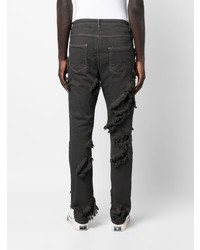 Rick Owens DRKSHDW Distressed Skinny Fit Jeans