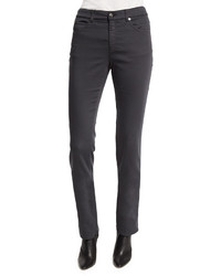Armani Collezioni Five Pocket Stretch Skinny Jeans Gray