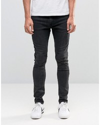 Weekday Form Super Skinny Jeans Washed Grey