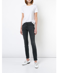 Mother Frayed Skinny Jeans