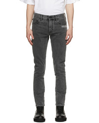 Off-White Grey Corp Skinny Jeans
