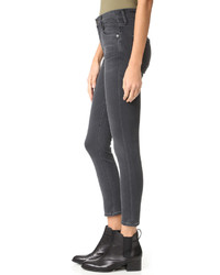 Citizens of Humanity High Rise Rocket Crop Skinny Jeans
