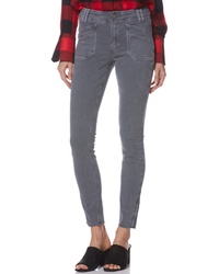 Paige Hoxton Utilitarian High Waist Ankle Skinny Jeans