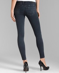AG Adriano Goldschmied Jeans The Willow Skinny In Sulfur Dark Charcoal