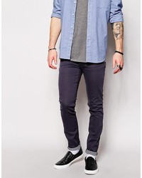 Cheap Monday Jeans Tight Skinny Fit Dusty Charcoal Coated