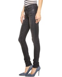 R 13 R13 The Alison Mid Rise Ankle Skinny Jeans