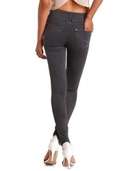 Charlotte Russe Refuge High Waisted Colored Skinny Jeans