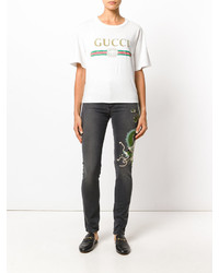 Gucci Skinny Dragon Jeans
