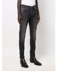 Amiri Slim Cut Grey Jeans