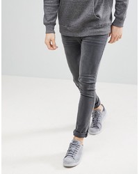 ASOS DESIGN Super Skinny Jeans In Grey