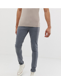 ASOS DESIGN Tall Super Skinny Jeans In Grey