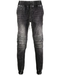 Philipp Plein Washed Ribbed Jeans