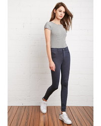 Forever 21 Skinny Heathered Pants