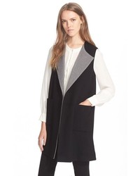 Helene Berman Sleeveless Wool Cashmere Vest