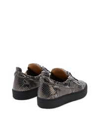 Giuseppe Zanotti Frankie Reptile Print Sneakers