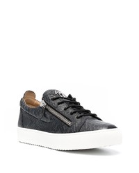 Giuseppe Zanotti Snakeskin Effect Sneakers