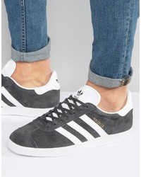 adidas Originals Gazelle Sneakers In Gray Bb5480