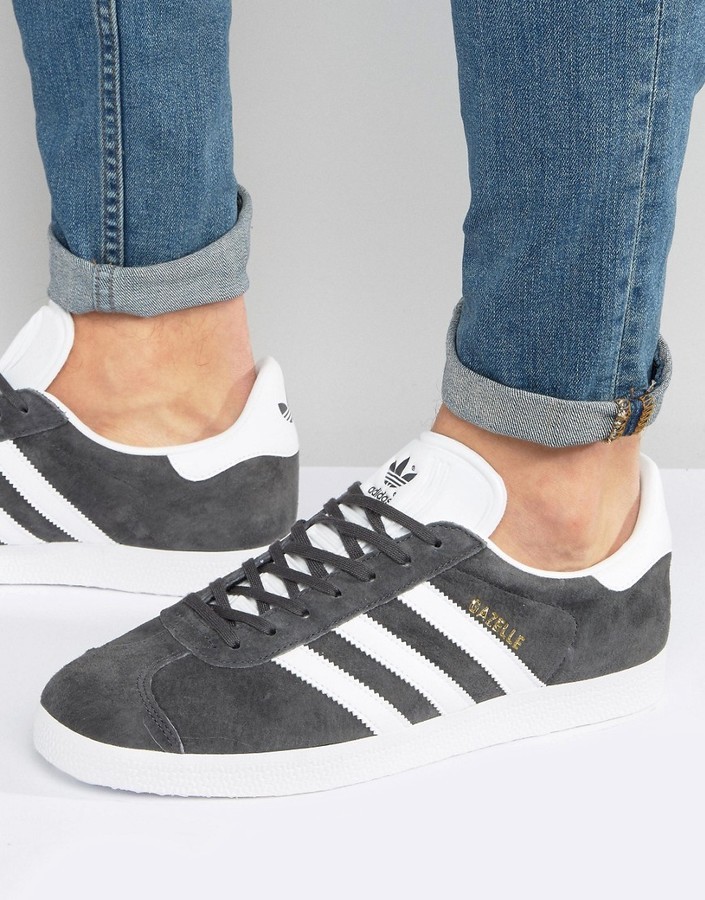 kemikalier alliance Planlagt adidas Originals Gazelle Sneakers In Gray Bb5480, $79 | Asos | Lookastic