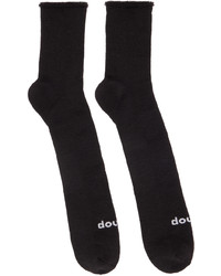 Doublet Black Big Feet Socks