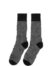 Issey Miyake Men Black Crush Socks