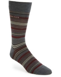 BOSS Rs Design Mercerized Cotton Blend Socks