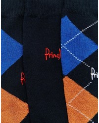 Pringle Strathaven Socks In 3 Pack Navy