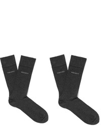 Hugo Boss Two Pack Cotton Blend Socks