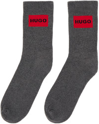 Hugo Two Pack Gray Label Socks