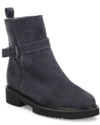 Vince Claudia Suede Shearling Booties