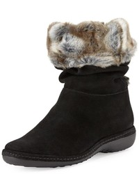 Stuart Weitzman Coinage Roll Down Ankle Boot