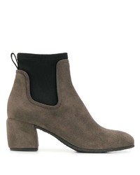 Del Carlo Contrast Ankle Boots