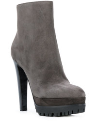Sergio Rossi Heeled Platform Ankle Boots