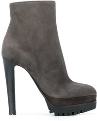 Sergio Rossi Heeled Platform Ankle Boots