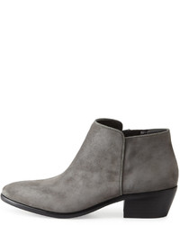 Sam Edelman Petty Suede Ankle Boot Slate Gray